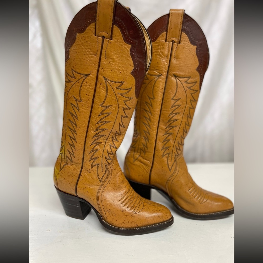 Justin L4416 Cowgirl Boots Size 4.5 C